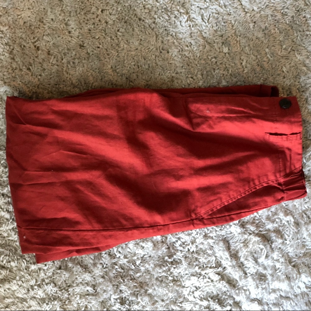 Uniqlo Linen Ankle Pants